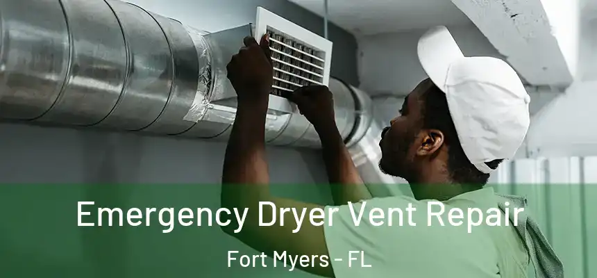 Emergency Dryer Vent Repair Fort Myers - FL